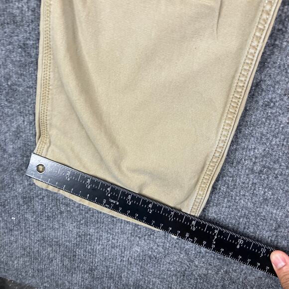 Carhartt Pants Mens Size 36x30 Khaki Relaxed Fit Stretch Workwear Casual Chino - Picture 2 of 11
